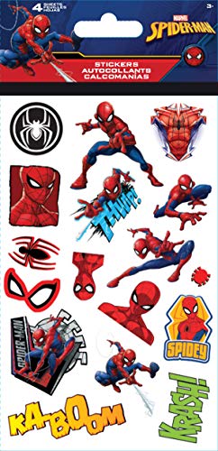 Spider-Man Character and Symbols Sticker Sheet 4-Pack von Trends International