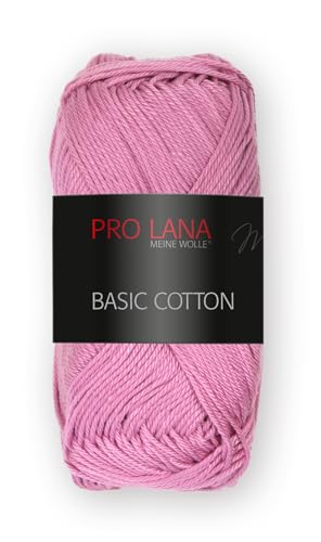 Pro Lana Basic Cotton ca. 125 m 50 g (0144 - Orchidee) von Trendstern