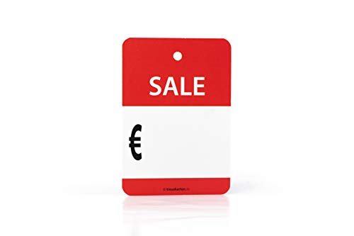 Preisschilder Sale Euro zum Eintragen Etikett Rabatt% Prozente 100 Stk. Preisschilder Sale Euro zum Eintragen Etikett Rabatt% Prozente 100 Stk. von Treuekarten