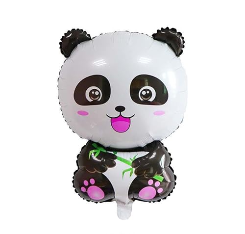 Große Zoo-Bauernhoftier-Party-Folienballons, Geburtstagsparty-Dekorationen – geeignet für Luft oder Helium (süßer Panda) von Tri Products