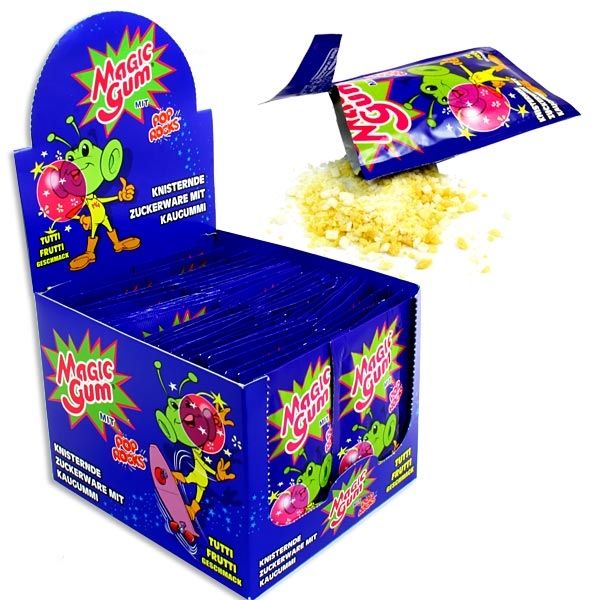 Großpack Magic Gum Tutti Frutti 50er, knisternd prickelnd Großpack Magic Gum Tutti Frutti 50er, knisternd prickelnd von Tri d'Aix GmbH