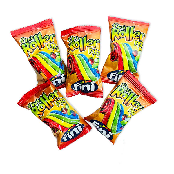 Rainbow Pocket-Roller 5er Pack, Regenbogen-Fruchtgummi-Band, 100 g Rainbow Pocket-Roller 5er Pack, Regenbogen-Fruchtgummi-Band, 100 g von Tri d'Aix GmbH