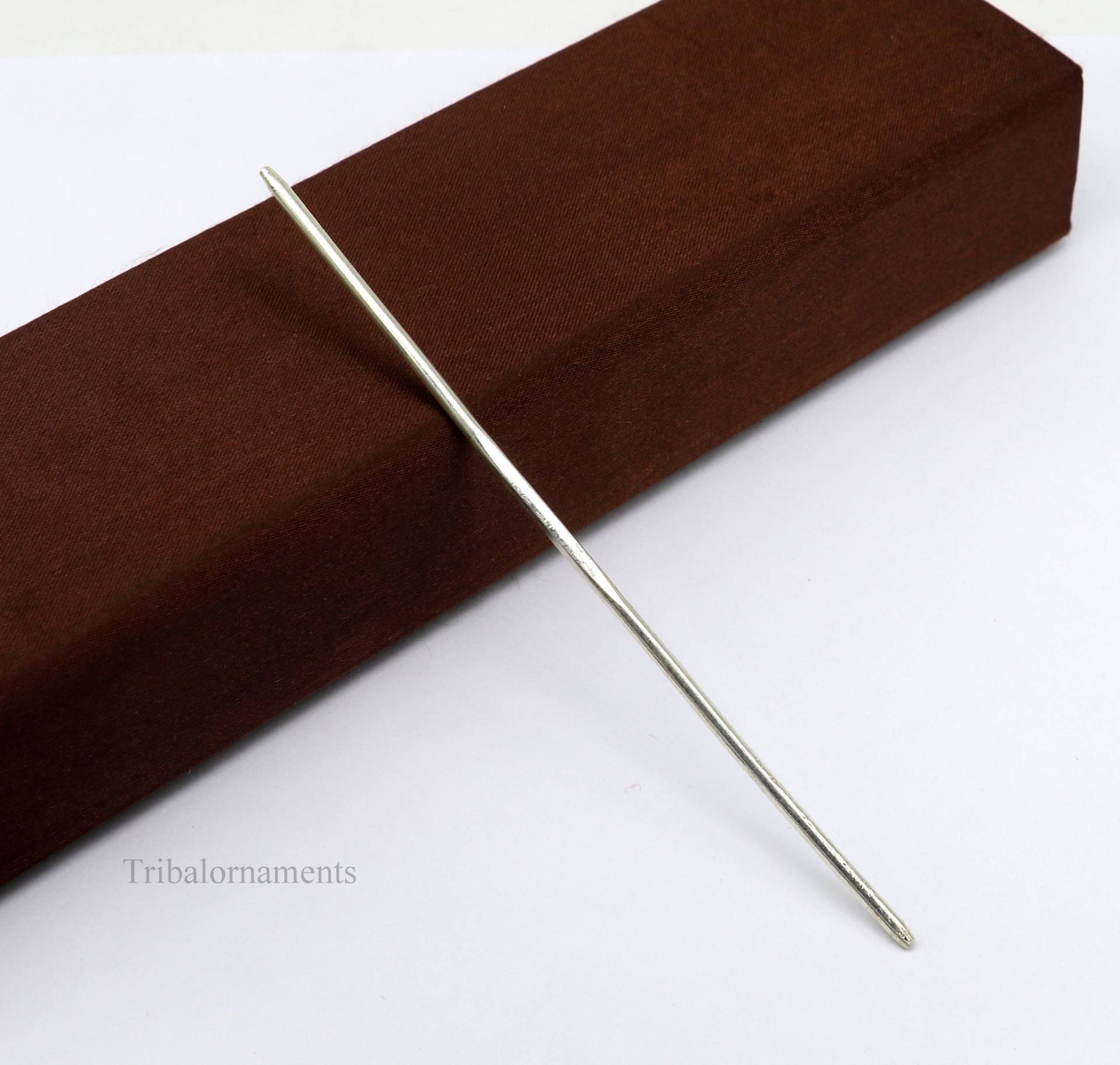 13, 5 cm Langes Handgemachtes Massiv Sterling Silber Eyeliner Stick, Kajal Sticks, Surma Fabelhaftes Braut Geschenk Vintage Stil Su470 13, 5 cm Langes Handgemachtes Massiv Sterling Silber Eyeliner Stick, Kajal Sticks, Surma Fabelhaftes Braut Geschenk Vintage Stil Su470 von TribalOrnaments