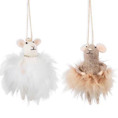 Trimits Festliche Maus DIY Bastelset, Nadelfilz Set mit Anleitung und Wollfilz - Weihnachtsdeko, Weihnachtsdeko Set, Christbaumschmuck, Weihnachtskugeln, selbstgemachtes Geschenk Trimits Festliche Maus DIY Bastelset, Nadelfilz Set mit Anleitung und Wollfilz - Weihnachtsdeko, Weihnachtsdeko Set, Christbaumschmuck, Weihnachtskugeln, selbstgemachtes Geschenk von Trimits