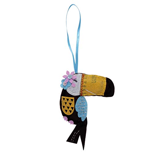 Trimits GCK056 Filz-Dekorationsset Toucan, 12 x 9 cm, 12 x 9cm von HI-TACK