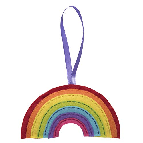 Trimits GCK061 Filz-Dekorationsset Regenbogen 11,5 x 16 cm, 11.5x16cm von Trimits