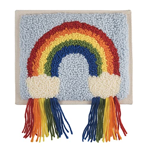 Trimits GCK094 Stanznadel-Set, Regenbogenfarben, 20 x 25 cm, 20 x 25cm von Trimits