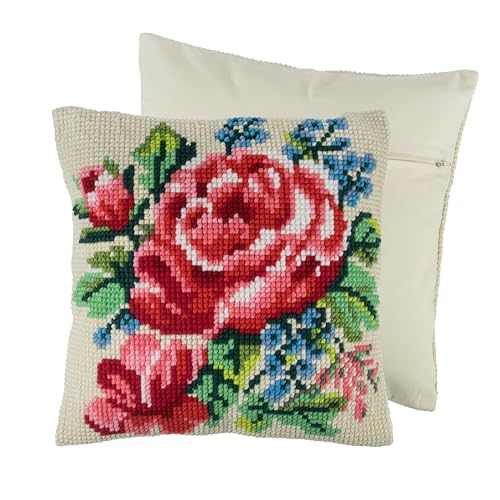 Trimits GCS56 Kreuzstich-Kissen-Set, Floral Bloom, 40 x 40cm (16 x 16in) von Trimits