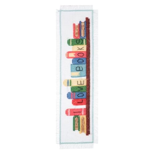 Trimits I Love Books Lesezeichen Kreuzstich-Set Trimits I Love Books Lesezeichen Kreuzstich-Set von Trimits