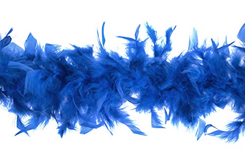 Trimits TD0080 Marabou Boa, 1,8 m x 12 cm, Blau, 1.8 von Trimits