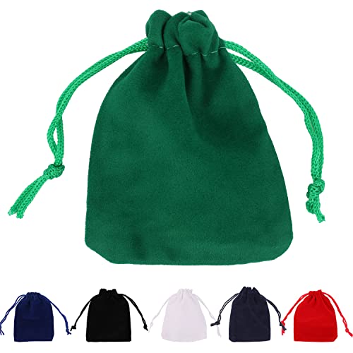 10 Stück Samtbeutel mit Kordelzug – kleine grüne Samt-Geschenktüten für Hochzeit, Party, Geschenktüten, gut genähte Schmuckbeutel für Geburtstag, Jahrestag, Partyzubehör, DIY-Handwerk, 7 x 9 cm 10 Stück Samtbeutel mit Kordelzug – kleine grüne Samt-Geschenktüten für Hochzeit, Party, Geschenktüten, gut genähte Schmuckbeutel für Geburtstag, Jahrestag, Partyzubehör, DIY-Handwerk, 7 x 9 cm von Trimming Shop