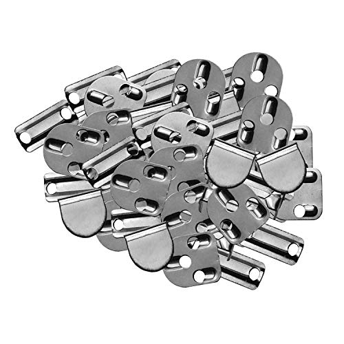 Trimming Shop 11 mm Haken- und Ösenverschlüsse, Nicht nähende Haken- und Stangenverschluss, austauschbare Haken und Augen für Hosen, Hosen, Röcke, Unterwäsche, Unterwäsche, 50 Stück Trimming Shop 11 mm Haken- und Ösenverschlüsse, Nicht nähende Haken- und Stangenverschluss, austauschbare Haken und Augen für Hosen, Hosen, Röcke, Unterwäsche, Unterwäsche, 50 Stück von Trimming Shop