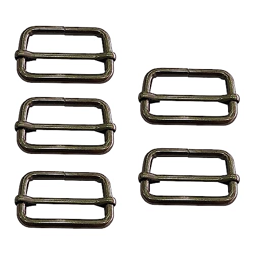 Trimming Shop 32-mm-Triglide-Gunmetal-Schiebeschnalle für Gurtbandriemen, Rucksack, Befestigungsbänder, Halsbänder für Haustiere und Taschenzubehör, robust, leicht, 5er Pack Trimming Shop 32-mm-Triglide-Gunmetal-Schiebeschnalle für Gurtbandriemen, Rucksack, Befestigungsbänder, Halsbänder für Haustiere und Taschenzubehör, robust, leicht, 5er Pack von Trimming Shop