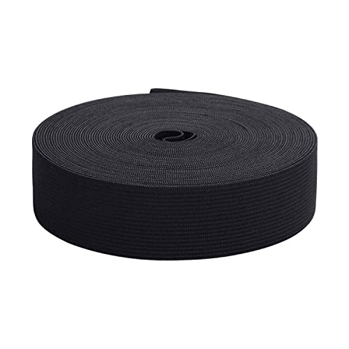 Trimming Shop 32 mm breites flaches Gummiband, dehnbares Taillenband, elastische Schnur zum Nähen von Kleidung, Kleidungsstücken, Schneidern, DIY Bastelprojekten, Schwarz, 5 Meter Trimming Shop 32 mm breites flaches Gummiband, dehnbares Taillenband, elastische Schnur zum Nähen von Kleidung, Kleidungsstücken, Schneidern, DIY Bastelprojekten, Schwarz, 5 Meter von Trimming Shop