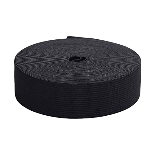 Trimming Shop 38 mm breites flaches Gummiband, dehnbares Taillenband, elastische Schnur zum Nähen von Kleidung, Kleidungsstücken, Schneidern, DIY Bastelprojekten, Schwarz, 5 Meter Trimming Shop 38 mm breites flaches Gummiband, dehnbares Taillenband, elastische Schnur zum Nähen von Kleidung, Kleidungsstücken, Schneidern, DIY Bastelprojekten, Schwarz, 5 Meter von Trimming Shop