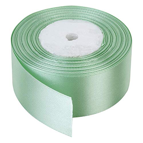 Trimming Shop 40mm x 25 Metres Doppelseitiges Band, Satinband für Geschenkverpackungen, zum Basteln von Haarschleifen, Hochzeit, Basteln, Nähen, Weihnachtsdekoration, Verde Menta Trimming Shop 40mm x 25 Metres Doppelseitiges Band, Satinband für Geschenkverpackungen, zum Basteln von Haarschleifen, Hochzeit, Basteln, Nähen, Weihnachtsdekoration, Verde Menta von Trimming Shop