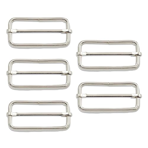 Trimming Shop 50mm Silber Triglide Schnalle Drehgelenk Metall Slide Trigger Snap Haken für Gurtband Träger, langlebig, leicht, Rucksack, gurthalteband Gurt, PET Halsbänder und Tasche Zubehör, 5pcs Trimming Shop 50mm Silber Triglide Schnalle Drehgelenk Metall Slide Trigger Snap Haken für Gurtband Träger, langlebig, leicht, Rucksack, gurthalteband Gurt, PET Halsbänder und Tasche Zubehör, 5pcs von Trimming Shop