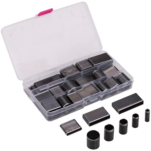 Trimming Shop 52pcs Form Loch Punsch-Satz, Leder Loch Schneiden Set, Formen Stanze Schneider Werkzeuge, Hohl Loch Stanzen für Lederwaren, Schneider Trimming Shop 52pcs Form Loch Punsch-Satz, Leder Loch Schneiden Set, Formen Stanze Schneider Werkzeuge, Hohl Loch Stanzen für Lederwaren, Schneider von Trimming Shop