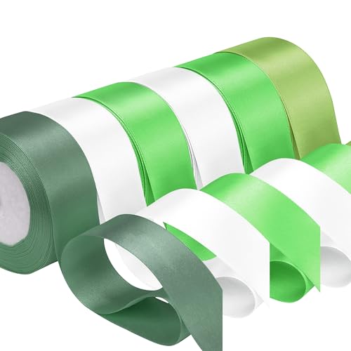 Trimming Shop 6 Rollen doppelseitiges Satinband, je 25 mm x 92 m, glänzende Bastelbänder zum Nähen, Basteln, Hochzeiten, Geschenkverpackungen, Schleifen, Blumenarrangements und Event-Dekorationen Trimming Shop 6 Rollen doppelseitiges Satinband, je 25 mm x 92 m, glänzende Bastelbänder zum Nähen, Basteln, Hochzeiten, Geschenkverpackungen, Schleifen, Blumenarrangements und Event-Dekorationen von Trimming Shop