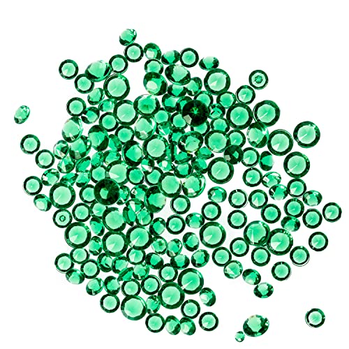 Trimming Shop 6000 Teile Tisch Streuung Verschiedene Größen Kristalle Diamanten Edelsteine für Hochzeit, Geburtstagsparty Tisch Dekoration - Smaragd-grün, 6000 Pcs Trimming Shop 6000 Teile Tisch Streuung Verschiedene Größen Kristalle Diamanten Edelsteine für Hochzeit, Geburtstagsparty Tisch Dekoration - Smaragd-grün, 6000 Pcs von Trimming Shop