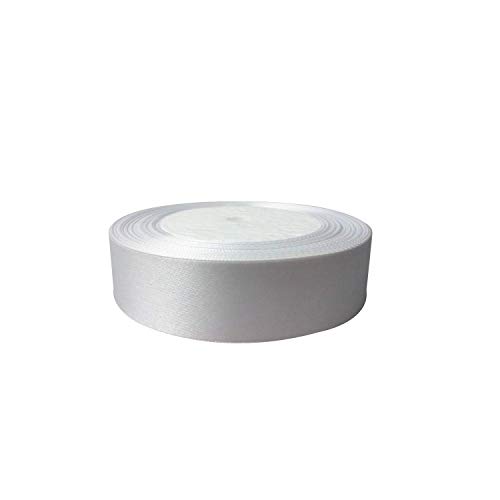 Trimming Shop Doppelseitiges Satinband, Polyester, 25 m x 25 mm, für Stoffe, Kunsthandwerk und Bastelarbeiten, Geschenkverpackungen, Hochzeitsdekoration von Trimming Shop