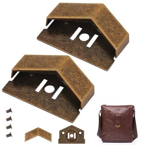 Trimming Shop Dreieckige Taschenkante Gehäuseplatte mit abgerundeter Schnallenabdeckung, Legierung Metall Tasche Verschlussplatte, Geldbörse Klappenschloss mit Schrauben, Handtasche Magnetschloss Trimming Shop Dreieckige Taschenkante Gehäuseplatte mit abgerundeter Schnallenabdeckung, Legierung Metall Tasche Verschlussplatte, Geldbörse Klappenschloss mit Schrauben, Handtasche Magnetschloss von Trimming Shop
