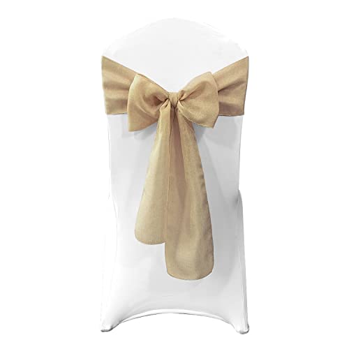 Trimming Shop Hessain Stuhlschärpen rustikale Jute-Jute Vintage-Hochzeit Schärpe rustikale genähte Kanten DIY-Handwerk 22 cm x 280 cm Beige 10 Stück Trimming Shop Hessain Stuhlschärpen rustikale Jute-Jute Vintage-Hochzeit Schärpe rustikale genähte Kanten DIY-Handwerk 22 cm x 280 cm Beige 10 Stück von Trimming Shop