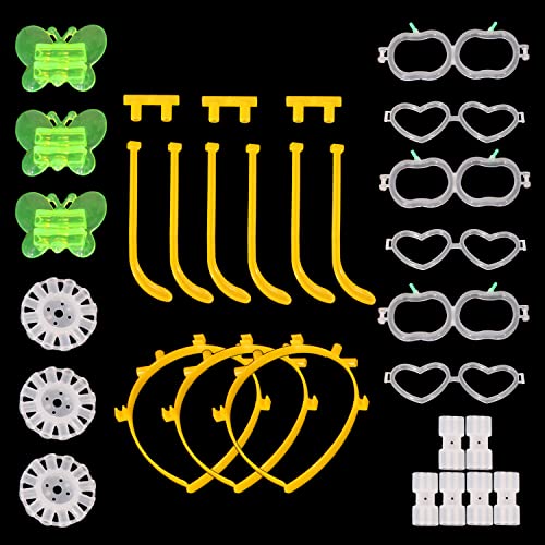 Trimming Shop Leuchtstäbchen-Verbindungsstück zur Herstellung von neonfarbenen Halsketten, leuchtenden Armband-Armbändern, Stirnbändern, Brillen für Kinderpartyzubehör, Hochzeit, 21 Stück Trimming Shop Leuchtstäbchen-Verbindungsstück zur Herstellung von neonfarbenen Halsketten, leuchtenden Armband-Armbändern, Stirnbändern, Brillen für Kinderpartyzubehör, Hochzeit, 21 Stück von Trimming Shop