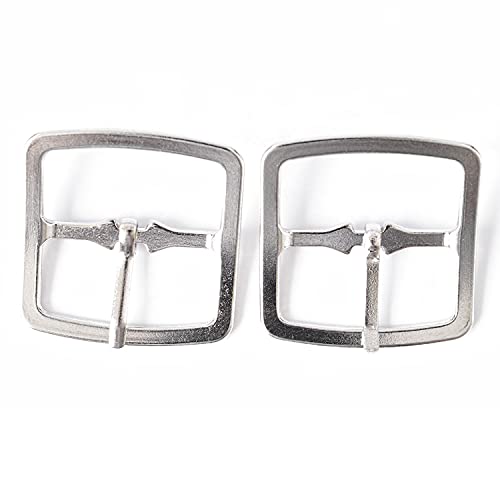 Trimming Shop Metall Gürtelschnalle Vernickelt Ersatz Verschluss Verschluss für Kleidung,Lederriemen,Schnappverschluss Gürtel,Taschen, Schuhe,Jacken,Silber,2-teilig - Silbern, 20mm Trimming Shop Metall Gürtelschnalle Vernickelt Ersatz Verschluss Verschluss für Kleidung,Lederriemen,Schnappverschluss Gürtel,Taschen, Schuhe,Jacken,Silber,2-teilig - Silbern, 20mm von Trimming Shop