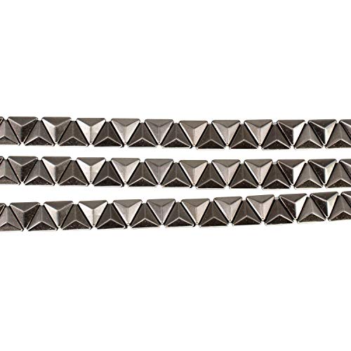 Trimming Shop Metall-Pyramiden-Nieten, 1 Reihe, Hot Fix, Nagelkopf, Mesh-Spitze, zum Aufbügeln, Dekoration, Bastelprojekt, Modezubehör, 1 m, 8 mm, Gunmetal, Metall, Gunmetal, 45 mm Trimming Shop Metall-Pyramiden-Nieten, 1 Reihe, Hot Fix, Nagelkopf, Mesh-Spitze, zum Aufbügeln, Dekoration, Bastelprojekt, Modezubehör, 1 m, 8 mm, Gunmetal, Metall, Gunmetal, 45 mm von Trimming Shop