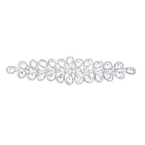 Trimming Shop Strassapplikation für Hochzeit, Brautkleid, Kleid, Mode-Accessoires, 230 mm x 60 mm Trimming Shop Strassapplikation für Hochzeit, Brautkleid, Kleid, Mode-Accessoires, 230 mm x 60 mm von Trimming Shop
