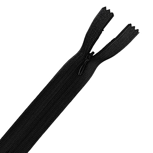 YKK-Nylon-Reißverschluss, unsichtbarer Reißverschluss, geschlossenes Ende, mittelschwer und langlebig, Näh-Reißverschluss für Abendkleidung, Näharbeiten, Kleidung, Kissenbezug, 56 cm, 1 Stück YKK-Nylon-Reißverschluss, unsichtbarer Reißverschluss, geschlossenes Ende, mittelschwer und langlebig, Näh-Reißverschluss für Abendkleidung, Näharbeiten, Kleidung, Kissenbezug, 56 cm, 1 Stück von Trimming Shop