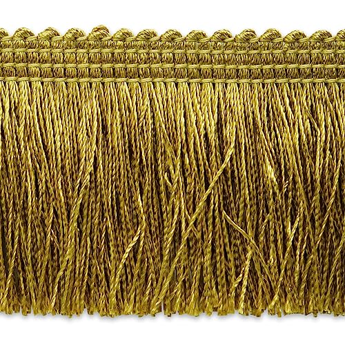 Trims by the Yard 4,5 m Arya Cut Bürstenbesatz, goldfarben Trims by the Yard 4,5 m Arya Cut Bürstenbesatz, goldfarben von Trims by the Yard
