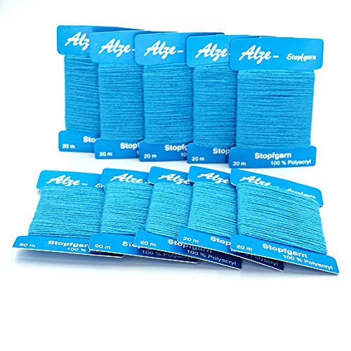 Trimz 505-812-10 Stopfwolle, Wolle Polyester, blau, 10x20m Trimz 505-812-10 Stopfwolle, Wolle Polyester, blau, 10x20m von Trimz