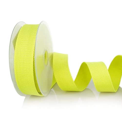 Trimz Gurtband, Neongelb, 5 m x 30 mm von Trimz