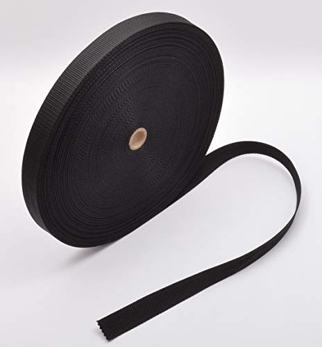 Trimz Gurtband, Schwarz, 25mm x 20m Trimz Gurtband, Schwarz, 25mm x 20m von Trimz
