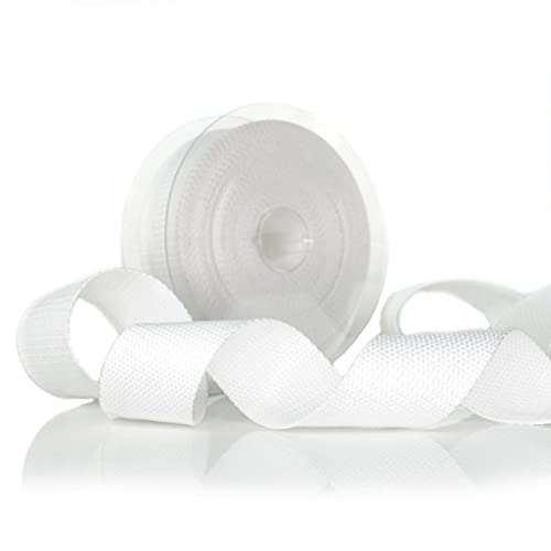 Trimz Gurtband, Weiß, 10 m x 30 mm von Trimz