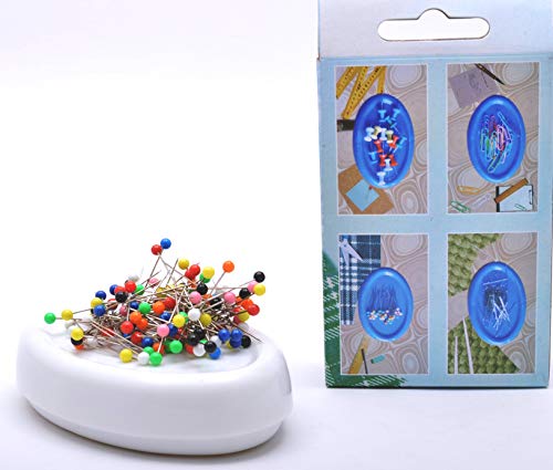 Trimz Magnet-Nadelkissen, weiß, 12 x 8 x 3 cm Trimz Magnet-Nadelkissen, weiß, 12 x 8 x 3 cm von Trimz