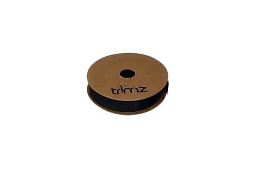 Trimz PG030BLK35R Ripsband, Polyester, Schwarz, 3mm x 5m Trimz PG030BLK35R Ripsband, Polyester, Schwarz, 3mm x 5m von Trimz