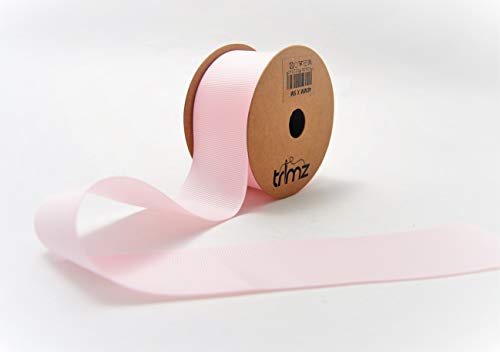 Trimz PG115PINK405R Ripsband, Polyester, rose, 40mm x 5m, 5 Meter von Trimz