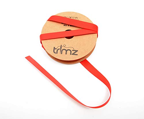 Trimz PG250RED105R Ripsband, rot, 10mm x 5m von Trimz