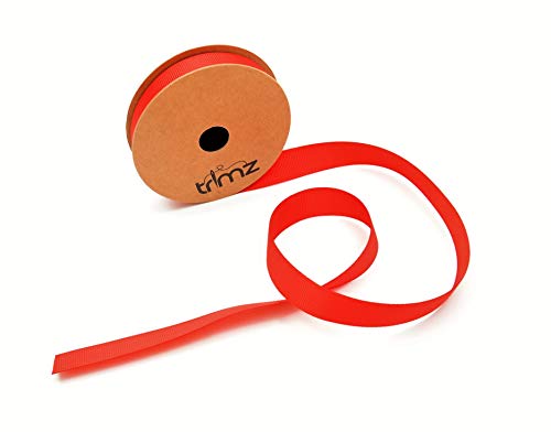 Trimz PG250RED155R Ripsband, rot, 15mm x 5m Trimz PG250RED155R Ripsband, rot, 15mm x 5m von Trimz