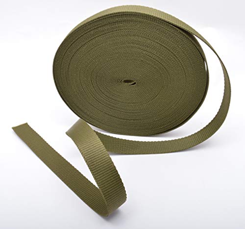 Trimz PP Web-25-olive-20m Gurtband, Polypropylen, olivgrün, 25mm x 20m Trimz PP Web-25-olive-20m Gurtband, Polypropylen, olivgrün, 25mm x 20m von Trimz