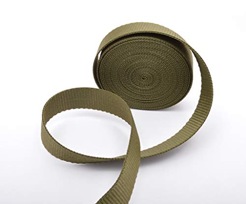 Trimz PP Web-25-olive-5m Gurtband, Polypropylen, olivgrün, 25mm x 5m, 5 Meter Trimz PP Web-25-olive-5m Gurtband, Polypropylen, olivgrün, 25mm x 5m, 5 Meter von Trimz