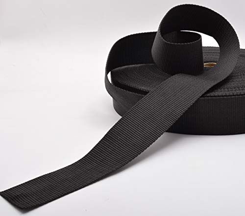 Trimz PP Web-50-Blk-20m Gurtband, Schwarz, 50mm x 20m von Trimz
