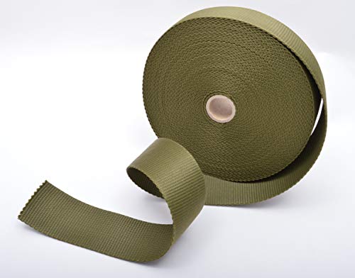 Trimz PP Web-50-olive-20m Gurtband, olivgrün, 50mm x 20m von Trimz