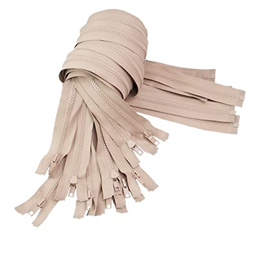 Trimz RVD6-100-894-10 Reißverschluss, beige, 100 cm von Trimz