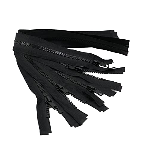 Trimz RVD6-25-580-5 Reißverschluss, Schwarz, 25 cm von Trimz