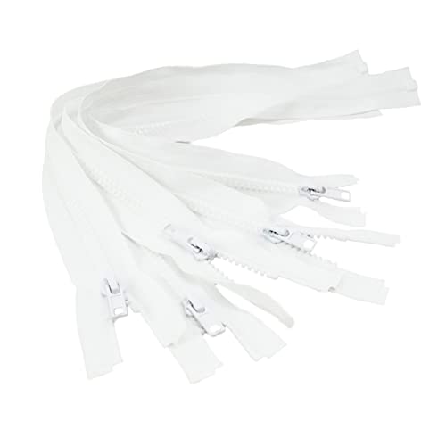Trimz RVD6-40-501-5 Reißverschluss, weiß, 40 cm Trimz RVD6-40-501-5 Reißverschluss, weiß, 40 cm von Trimz