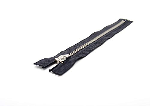 Trimz RVM6-22-580-1 Metallreißverschluss, Schwarz, 22 cm Trimz RVM6-22-580-1 Metallreißverschluss, Schwarz, 22 cm von Trimz